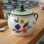 Salero de cerámica «Tricolor» - Imagen 2