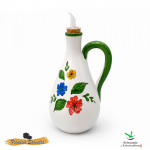 Aceitera de cerámica "Tricolor"