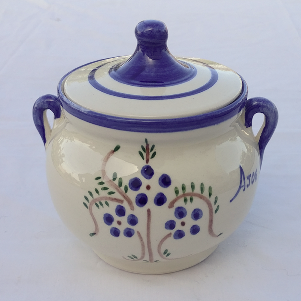 Ajero de cerámica "Ramito Azul"