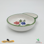 Foto lateral izquierda de aceitunero estilo andaluz de cerámica, hecho artesanalmente