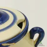 Azucarero de cerámica "Ramito Azul"