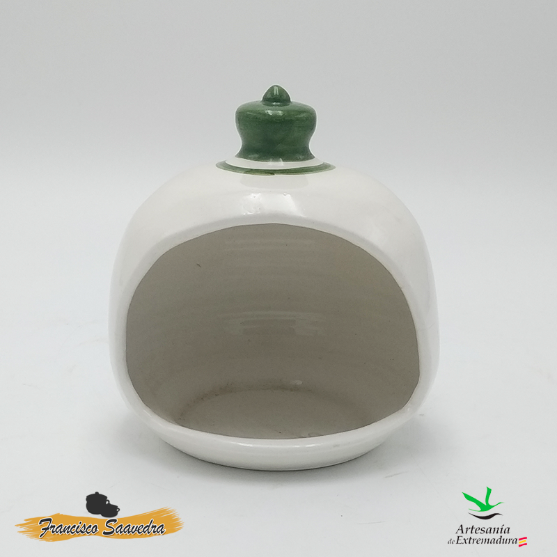 Estropajero de cerámica "Tricolor"