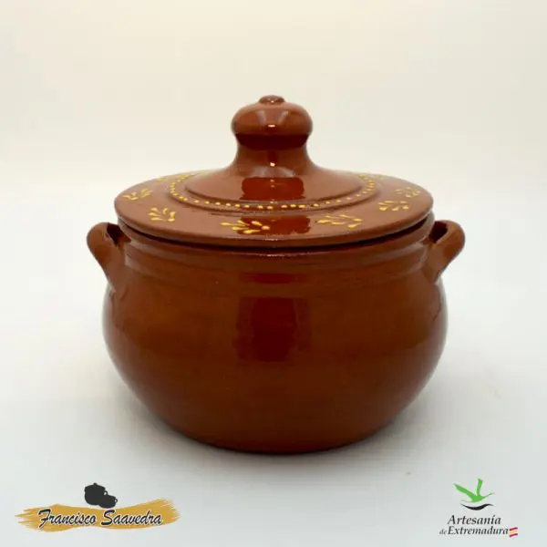 Olla de barro “Redonda” Pequeña - 4 raciones