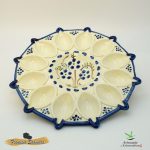 Plato Huevos Rellenos "Ramito Azul" 12 ud