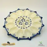 Plato Huevos Rellenos "Ramito Azul" 12 ud