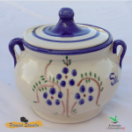 Salero de cerámica «Ramito Azul»