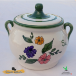 Salero de cerámica «Tricolor»