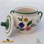 Salero de cerámica «Tricolor»