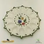 Plato Huevos Rellenos "Tricolor" 12 ud