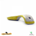 Foto con cuchara de un porta cucharas para cocina. Ayuda a no manchar la encimera y dar un toque único.