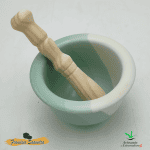 Mortero con mazo "Verde Marina" - Imagen 2